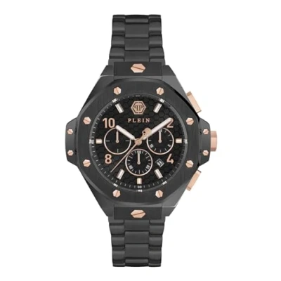 Abbildung von Philipp Plein Herren Uhr Analog Quarz Chrono ROYAL 46 MM PWPRA0424