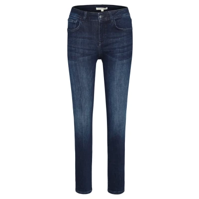 Abbildung von bugatti Flexcity Jeans Slim Fit, Damen, Größe: 40xR, Dunkelblau