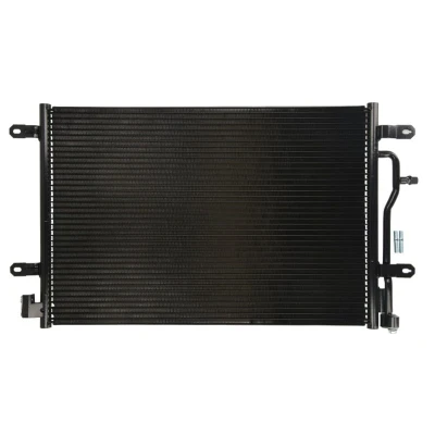 Abbildung von THERMOTEC KTT110146 Klimakondensator ohne Trockner 605 X 401 16 mm Aluminium AUDI: A4 B6 Avant, A6 C5 Limousine