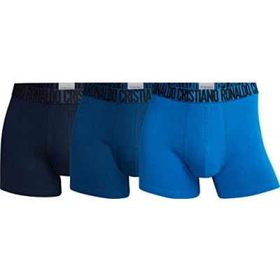 Abbildung von CR7 Boxer Herren Shorts, 3er Pack Trunks, Organic