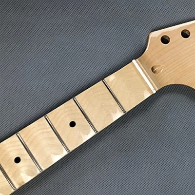 Abbildung von Big Head Full Scalloped Guitar Neck Replacement 21 Fret 64,8 cm Ahorn Griffbrett Dot Inlay Gloss