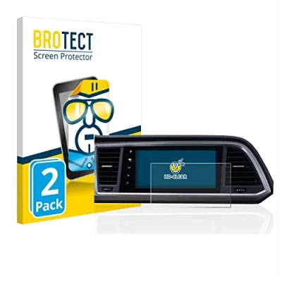 Abbildung von BROTECT (2 Stück Schutzfolie für Seat Ateca Style Go 2020 Infotainment System 9.2&quot; Displayschutz Folie Ultra Klar