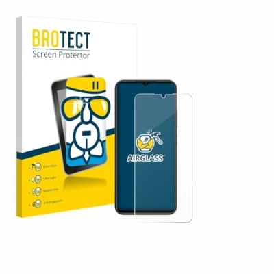 Abbildung von BROTECT Schutzglas für ZTE Blade A54 Schutzfolie Panzer Folie Glas [Extrem Kratzfest 9H, Anti Fingerprint, Ultra Transparent]