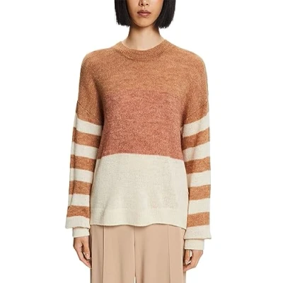Abbildung von Esprit Strickpullover, Damen, Größe: Medium, Caramel