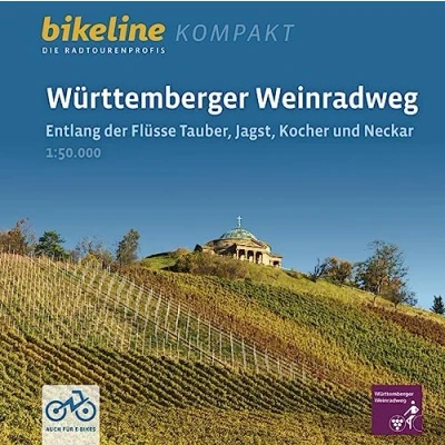 Abbildung von Württemberger Weinradweg: Entlang der Flüsse Tauber, Jagst, Kocher und Neckar, 400 km (bikeline Radtourenbuch kompakt)