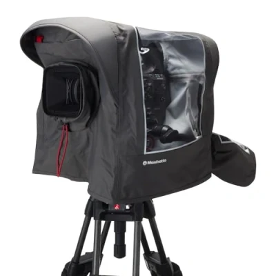 Abbildung von Manfrotto Pro Light Cineshield M/L Videokamera Regenschutz für mittlere bis große Camcorder (MB PL CS ML)