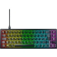 Abbildung von CHERRY XTRFY K5V2 Compact, mechanische Gaming Tastatur im 65 Prozent Format, Deutsches Layout (QWERTZ), Hot Swap Keyboard, MX2A RED Switches, Schwarz