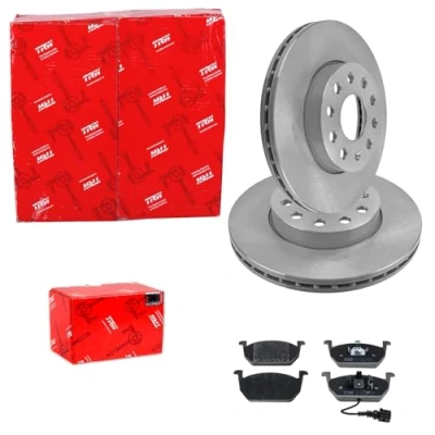 Abbildung von TRW Bremsscheiben 276mm + Beläge vorne passend für Golf 7 A3 8V Leon Octavia