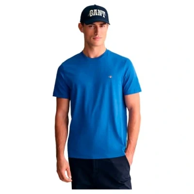 Abbildung von GANT Shield Tshirt basic, Herren, Größe: Small, Rich blue