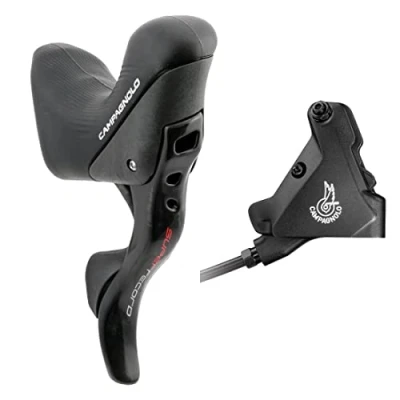 Abbildung von Campagnolo Unisex Erwachsene Super Record 12s Scheibenbremse, Schwarz, Einheitsgröße