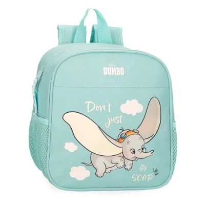 Abbildung von Joumma Disney Dumbo Fly Vorschulrucksack, blau, 21 x 25 10 cm, Polyester, 5,25 l, Talla única, Vorschulrucksack
