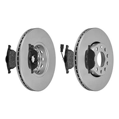 Abbildung von f.becker_line Bremsensatz Bremsscheiben Ø288MM + Bremsbeläge Vorne kompatibel mit VW PASSAT B5 AUDI A6 Bremsen Set Bremsenset Bremsanlage