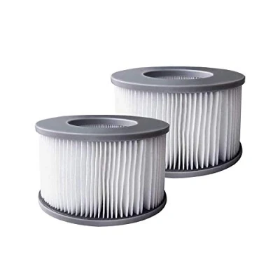Abbildung von YanBan 2 x Whirlpool Filter für MSPA aufblasbare Pools, verbesserte Version, geeignet alle aktuellen Whirlpools.