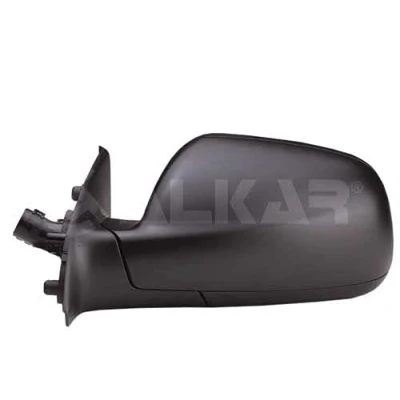 Abbildung von Außenspiegel Alkar 6138307 rechts mit Temperatursensor, Einstellung: Seilzug, konvex für Linkslenker PEUGEOT: 307 Schrägheck, Kombi, SW