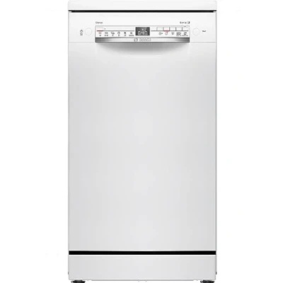 Abbildung von Bosch Serie 2 SPS2HKW58E, Freistehend, Single (45 cm breit), Weiß, Tasten, 1,75 m