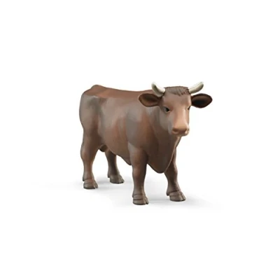 Abbildung von bruder 02309 Bulle, braun 1:16 Stier, Kalb, Rind, Tier, Bauernhof, Landwirtschaft, Spielzeugfigur
