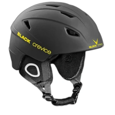 Abbildung von Black Crevice Skihelm Kitzbühel, 9, 5 Größen, BCR143764 (Schwarz/Gelb, XS)