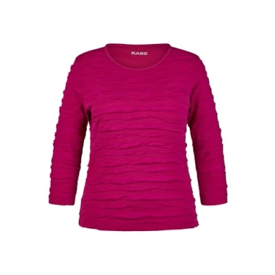 Abbildung von Rabe 3/4 Arm Shirt mit Wellenstruktur