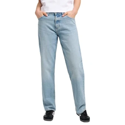 Abbildung von Lee Rider Classic Jeans Straight Leg, Damen, Größe: 28x33, Light the way