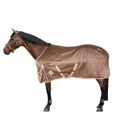 Abbildung von Premiere Fliegendecke Basic Taupe Unterlänge: 175 cm &amp; Rückenlänge: 130 Braun