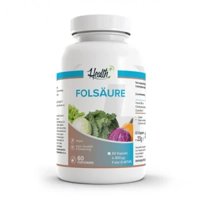Abbildung von HEALTH+ FOLSÄURE Kapseln 60 St