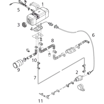 Abbildung von WEBASTO 9032229B Standheizung