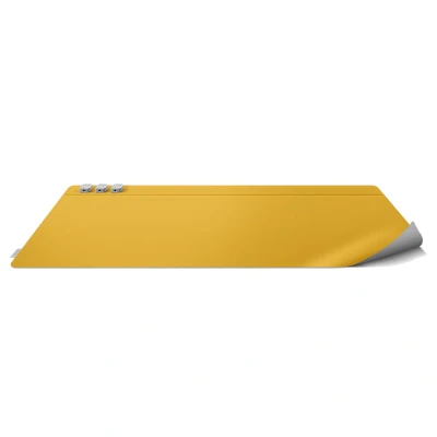 Abbildung von Uniq Hagen Wende Büromatte Canary Yellow / Chalk Grey Kunstleder &amp;