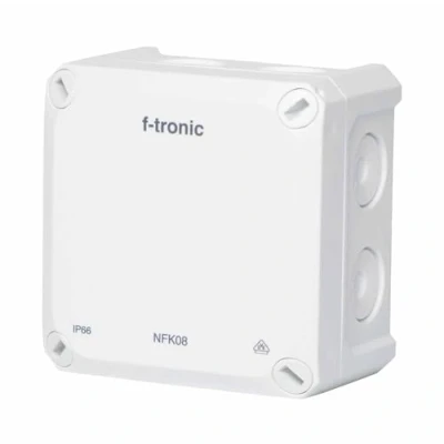 Abbildung von f tronic FR Abzweigkasten NFK08ws, IP66, weiß, NEPTUN Compact (85x85x54mm)