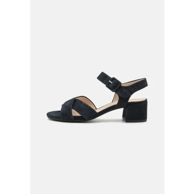 Abbildung von Gabor Damen Pantoletten, Frauen Slipper,Gartenschuhe,Sommerschuhe,sommerclogs,Sandalen,Freizeitschuhe,Slides,Mules,Dark Blue (LDS),37 EU / 4 UK