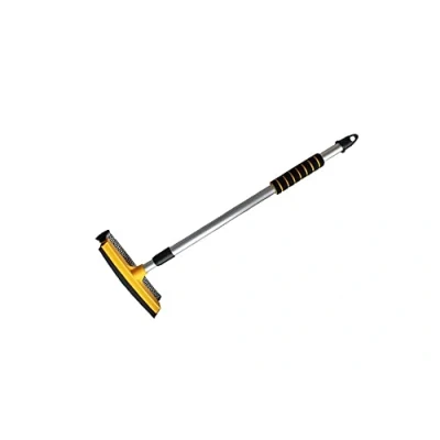 Abbildung von TOM PAR T9038 Reinigungsbürste für Autofenster 55 80 mit Schwamm, teleskopierbar Flexi blade