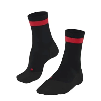 Abbildung von FALKE Herren Laufsocken RU4 Endurance M SO Baumwolle Funktionsmaterial antiblasen 1 Paar, Schwarz (Black 3002), 39 41