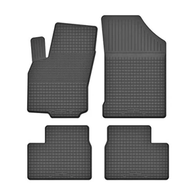 Abbildung von Gummimatten Fußmatten 1.5 cm Rand kompatibel mit Suzuki Alto VII (Bj. 2009 2014) ideal angepasst 4 Teile EIN Set