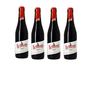 Abbildung von 4 Flaschen Liefmans Kriek brut a 250ml 6% Vol. mit Sauerkirschsaft inc. 0.48 MEHRWEG Pfand