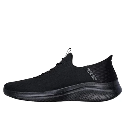 Abbildung von Skechers Wide Fit Ultra FLEX 3.0 Sneaker low, Herren, Größe: 48.5, Black Schuhe