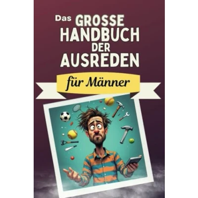 Abbildung von Das große Handbuch der Ausreden für Männer perfekte Geschenk Erwachsene und Teenager Weihnachten Geburtstag