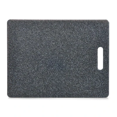 Abbildung von Zeller Present Schneidebrett Granitoptik, PP, Kunststoff, anthrazit, 36,5 x 27,5 0,8 cm