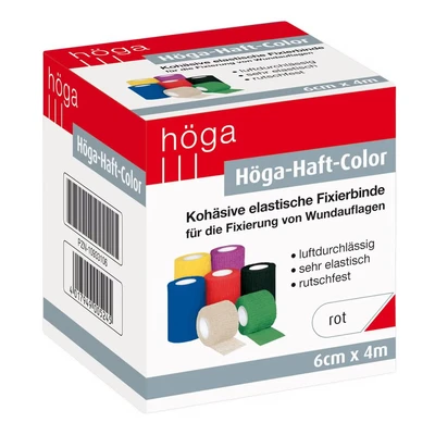 Abbildung von Höga haft Color Fixierb.6 cmx4 m rot 1 St
