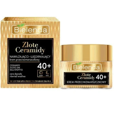 Abbildung von GOLD CERAMIDY Feuchtigkeitsspendend erregende Anti Falt Creme 40+, tag/Nacht, 50 ml