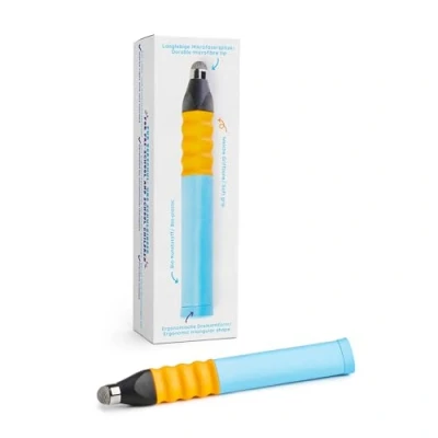Abbildung von Edurino Ergonomischer Eingabestift I Special Edition Tablet Stift für Kinder Figuren Lernspiele ab 4 Jahren Stylus Touch Pen (Hellblau)