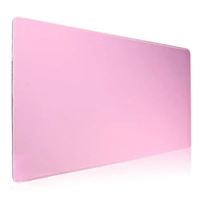 Abbildung von Hosimoln Gaming Mausmatte, Large Mouse Pad Größe 70x30CM Dicke3MM, Premium strukturiertes rutschfestes und wasserdichtes Computer Mousepad mit genähten Kanten für Gaming/Office/Home 70x30 Pink