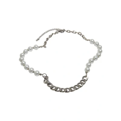 Abbildung von Urban Classics Pearl Various Halskette, Größe: One Size, Silver