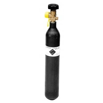 Abbildung von ich zapfe CO₂ Zylinder CO2 Flasche, Kohlendioxid gasflasche 0,5 kg ohne Flaschenhalter