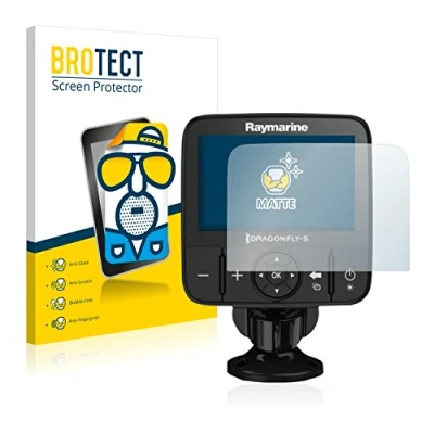 Abbildung von BROTECT Entspiegelungs Schutzfolie für Raymarine Dragonfly 5 (2 Stück) Matte Displayschutz Folie, Anti Reflex, Fingerprint