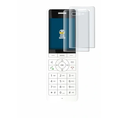 Abbildung von BROTECT Full Cover Schutzfolie Matt für AVM Fritz!Fon X6 White (2 Stück) Screen Displayschutz Folie, 3D Curved, Anti Reflex