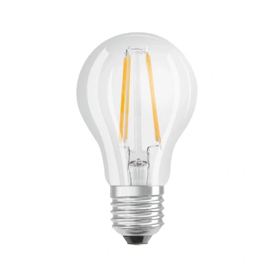 Abbildung von OSRAM STAR+ Filament LED Lampe mit E27 Sockel, Warmweiss (2700K) oder Kaltweiss (4000K) per Klick einstellbar, Active &amp; Relax, klassische Birnenform, 7W, Ersatz für 60W Glühbirne