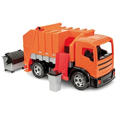 Abbildung von Lena Müllwagen, LKW, Indoor/Outdoor, 3 Jahre, Schwarz, Orange