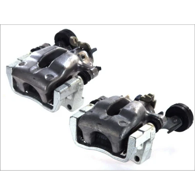Abbildung von TRW CKN101 Bremssattelachssatz mit Bremsbelägen, Halterahmen OPEL: Astra G Cabrio, Zafira A, Coupe