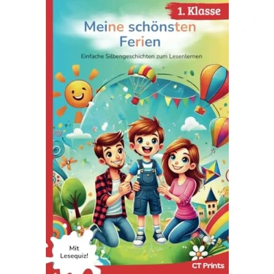Abbildung von Meine schönsten Ferien: Einfache Silbengeschichten zum Lesenlernen ab 1. Klasse oder 6 Jahren