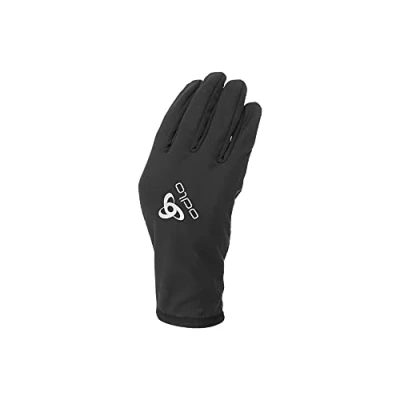 Abbildung von ODLO FULL Finger Ceramiwarm GRIP Fingerhandschuh, Größe: XS, Black