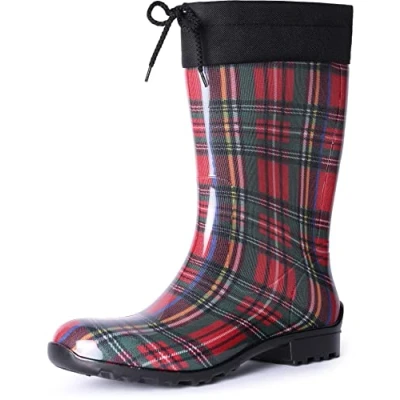 Abbildung von Ladeheid Damen Gummistiefel mit Stulpe LA 968